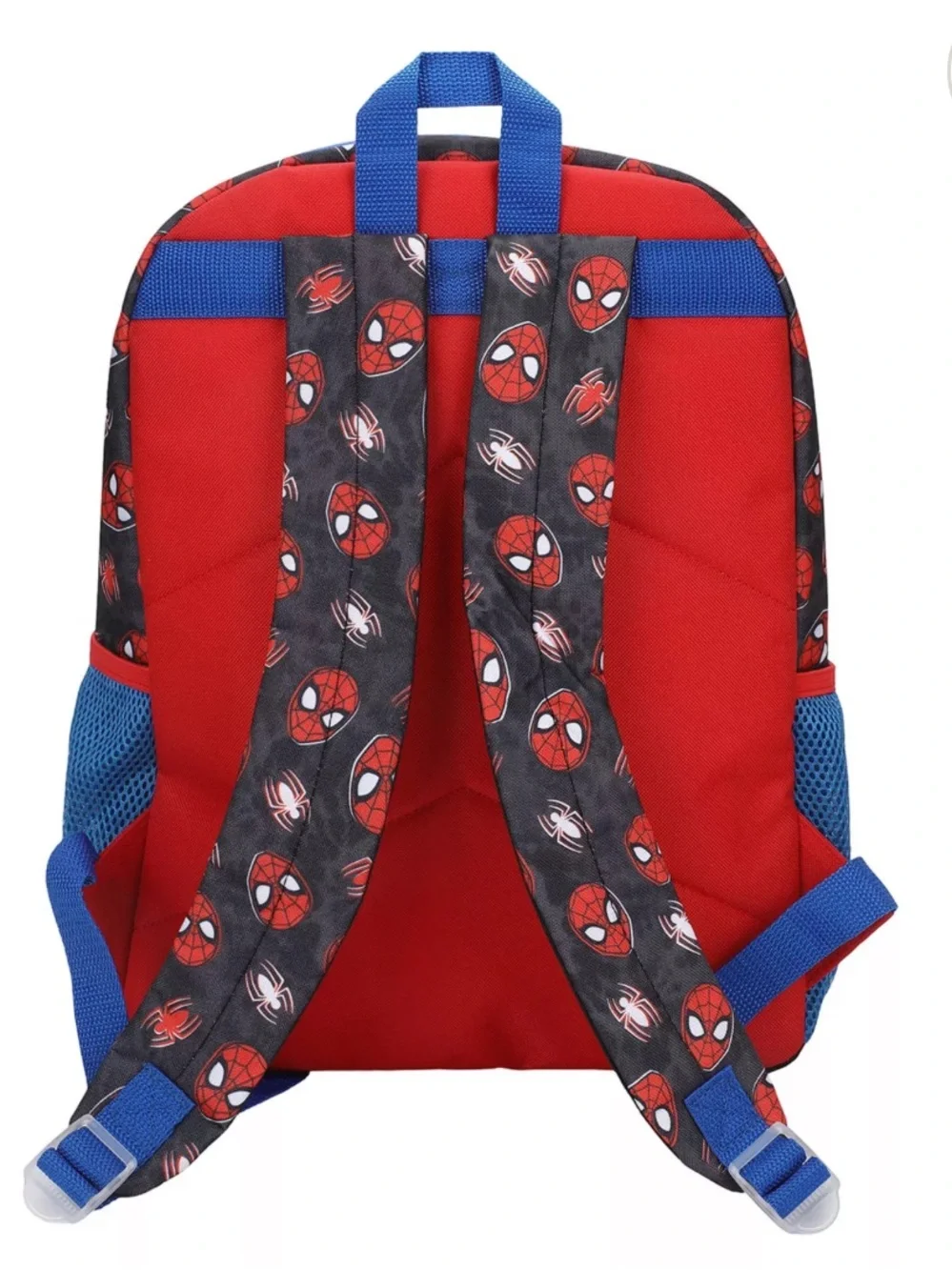Marvel Spider-Man 5 piece Red & Blue Backpack and Accessory Set